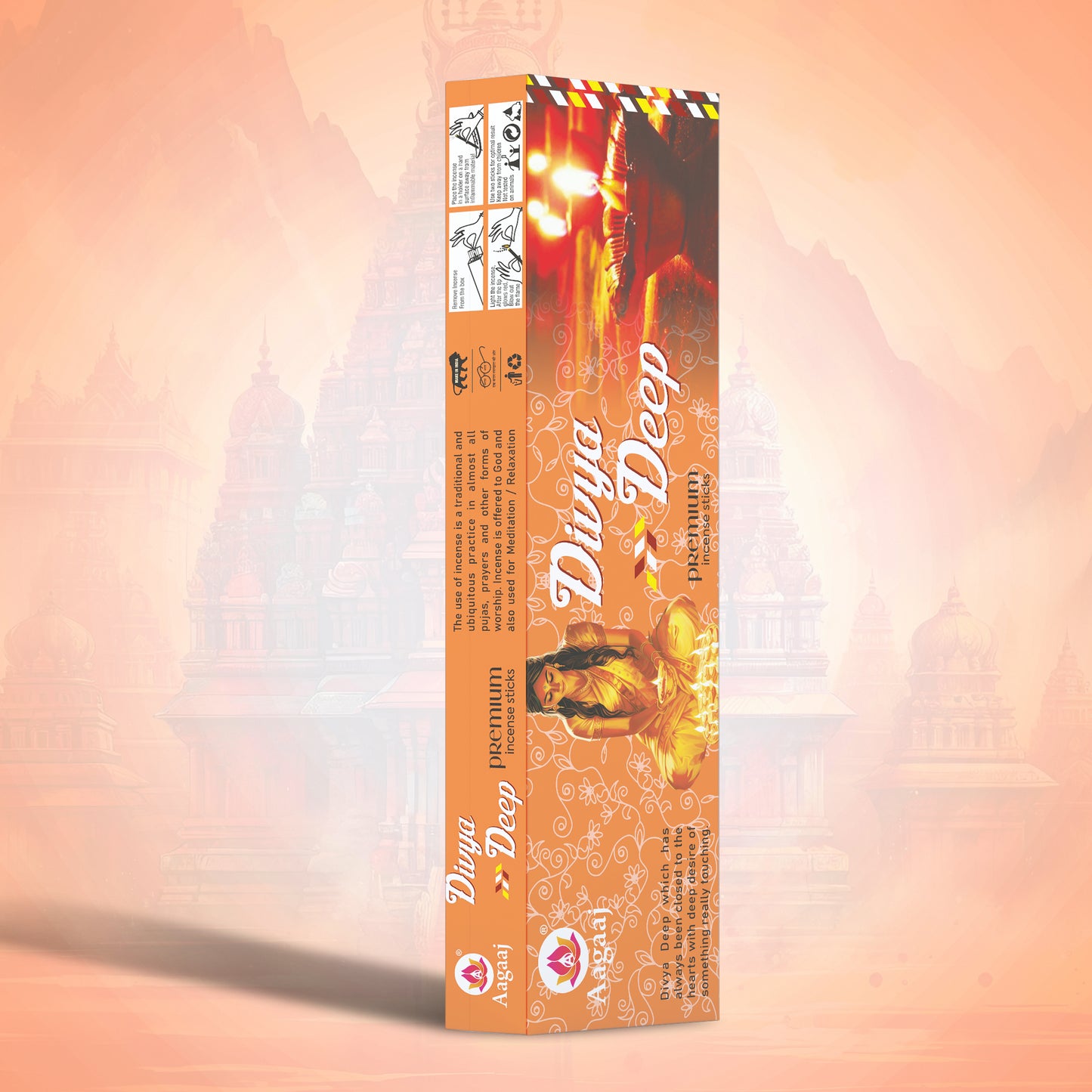 Divya Deep Black Stick 60G