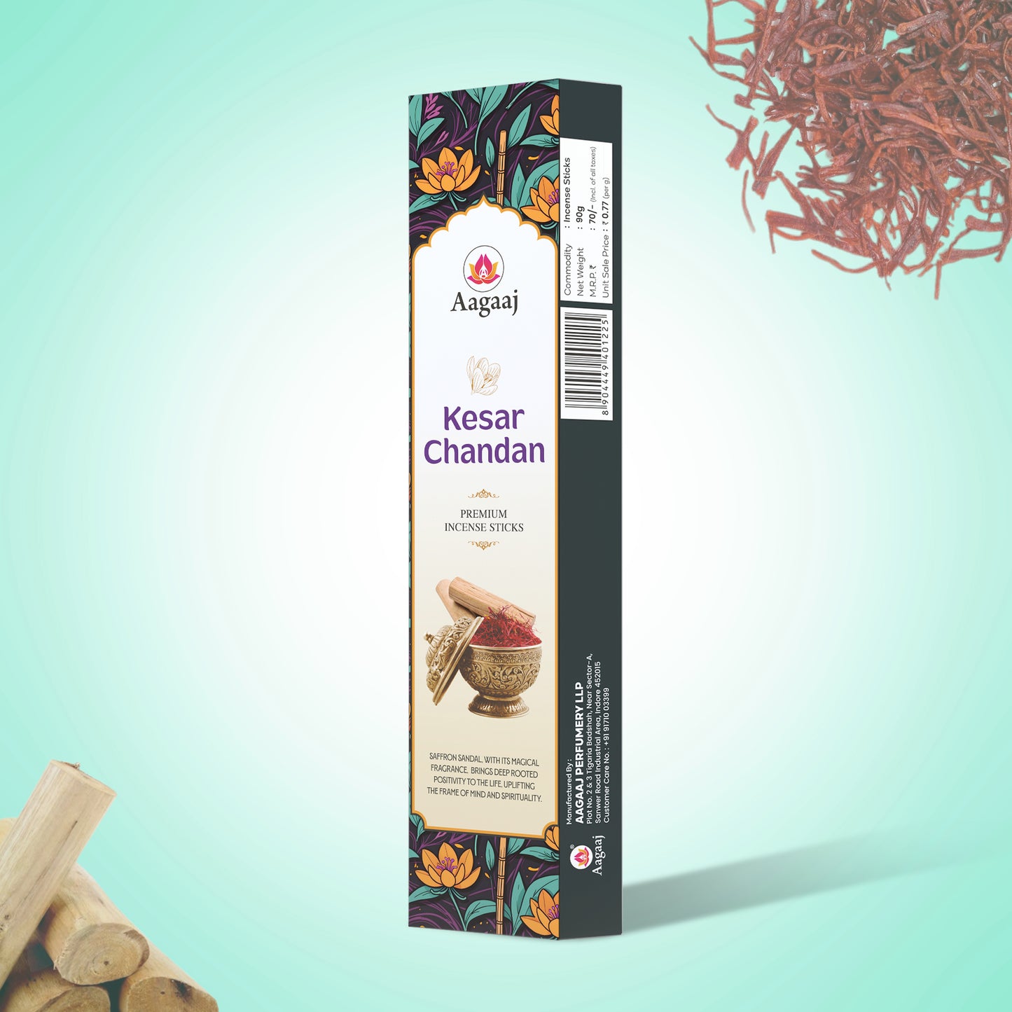 Kesar Chandan White Stick 90G