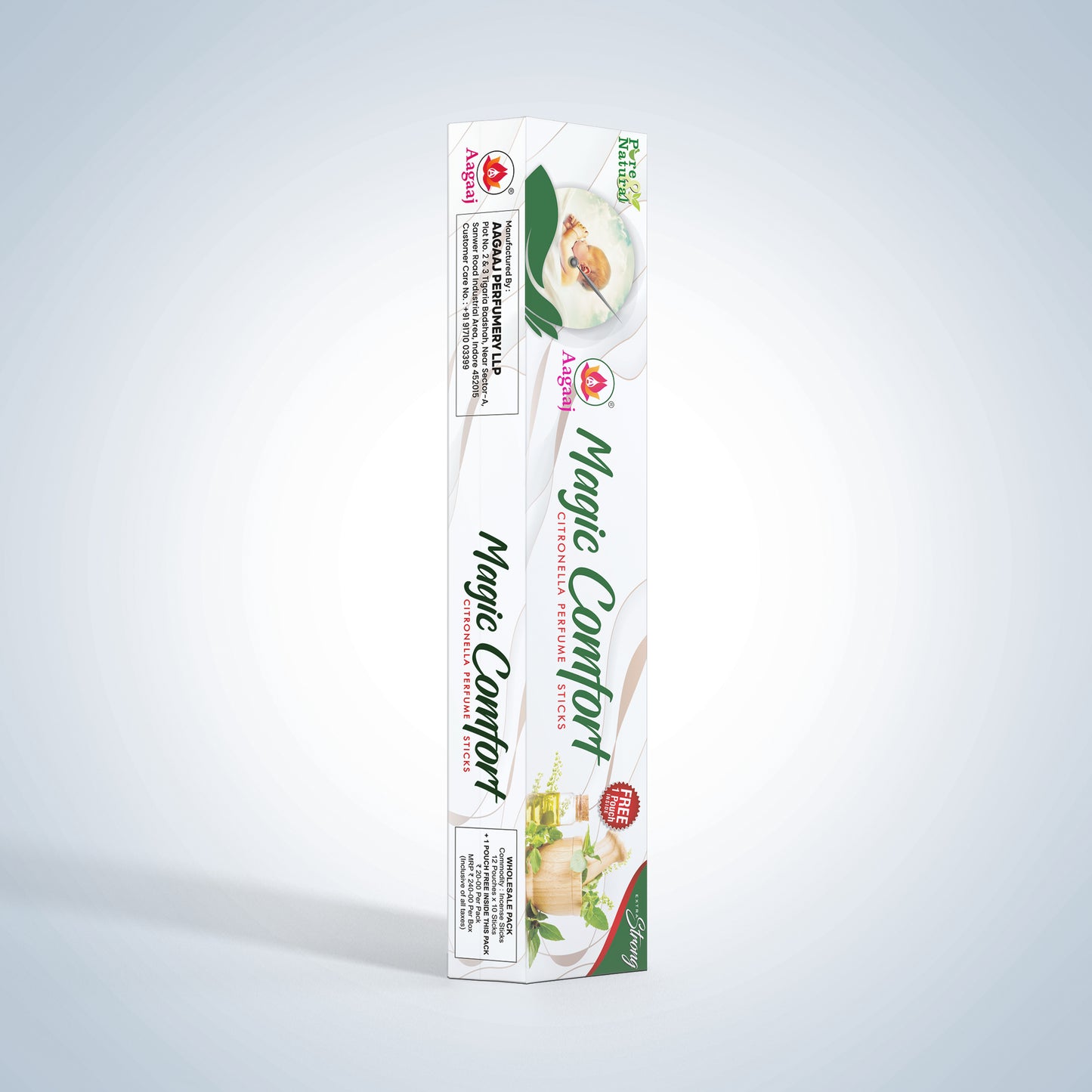 Magic comfort perfume 12 Pouches & 10 Sticks