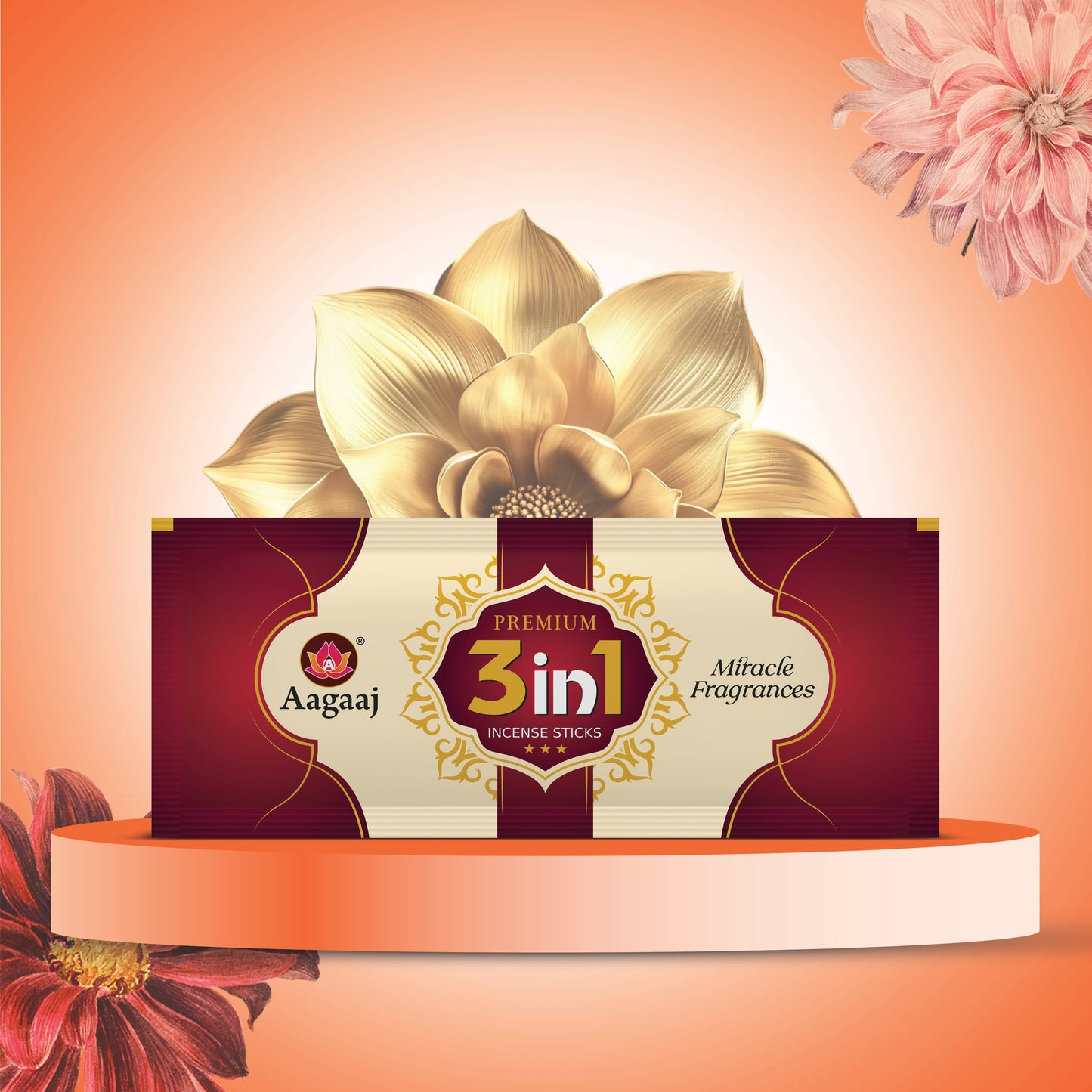 Premium 3-in-1 White Stick 65G