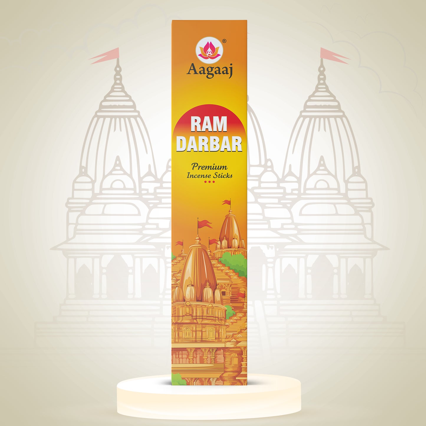 Ram Darbar Box White Stick 15G,90G