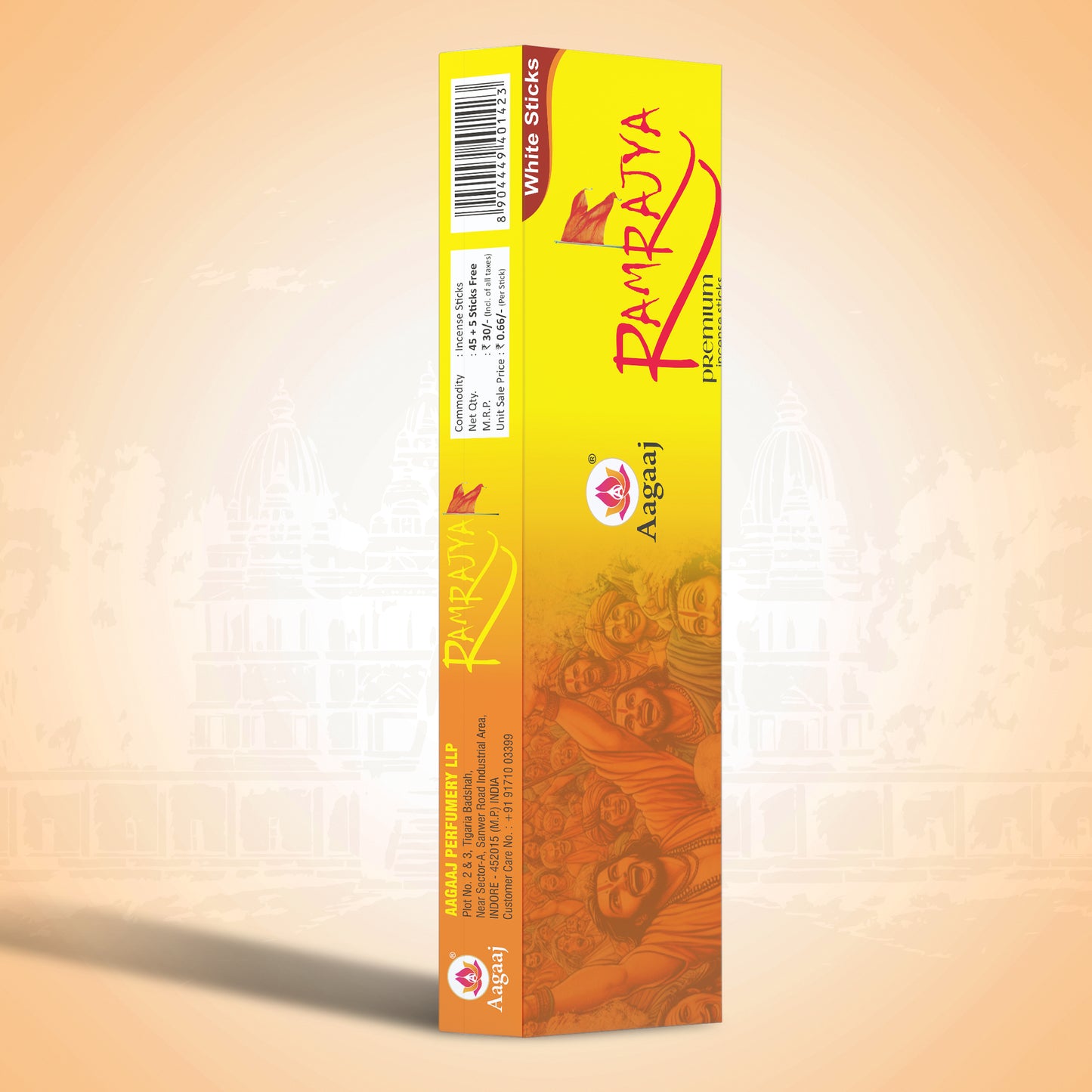 Ramrajya White Stick 45+5 Free sticks
