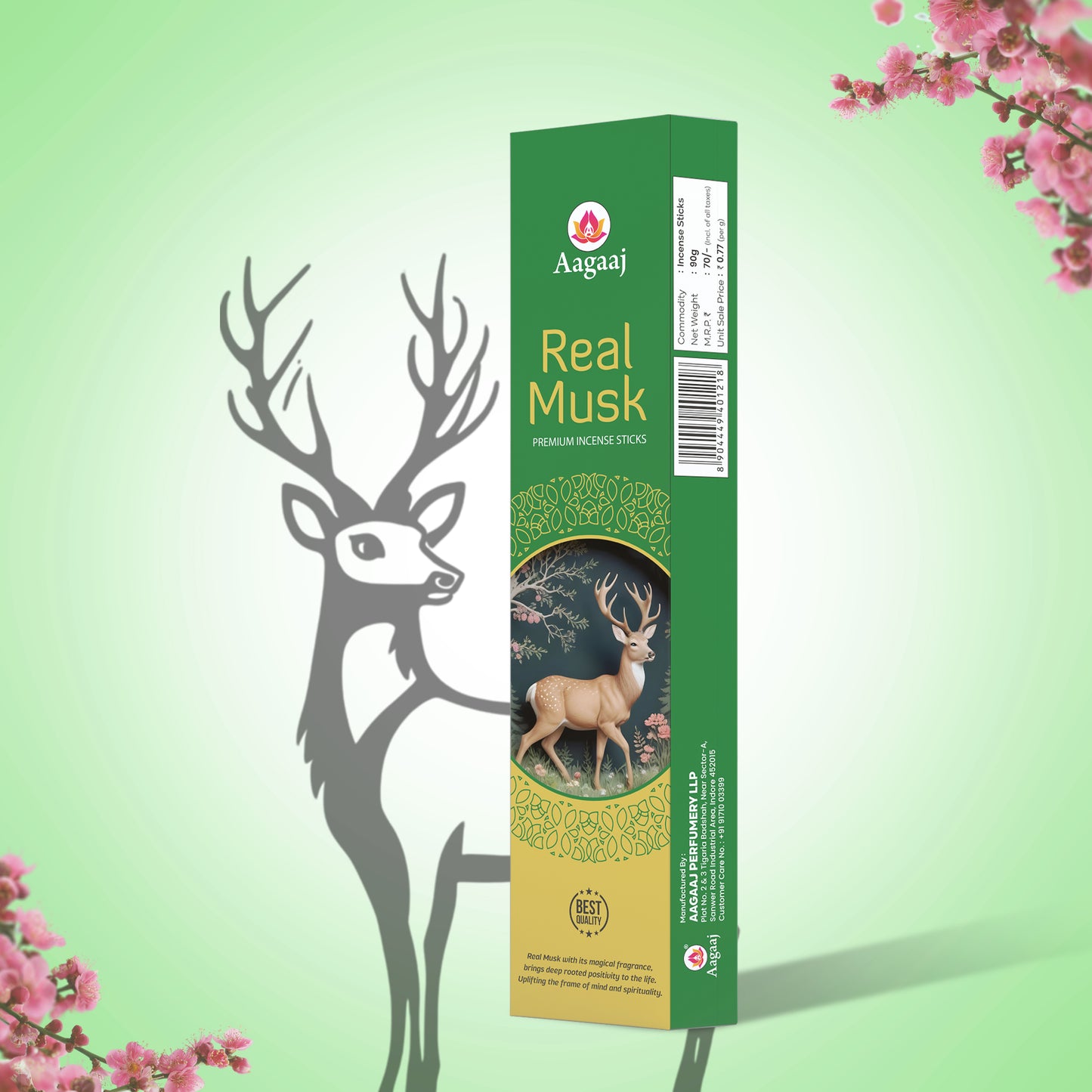 Real Musk White Stick 90G