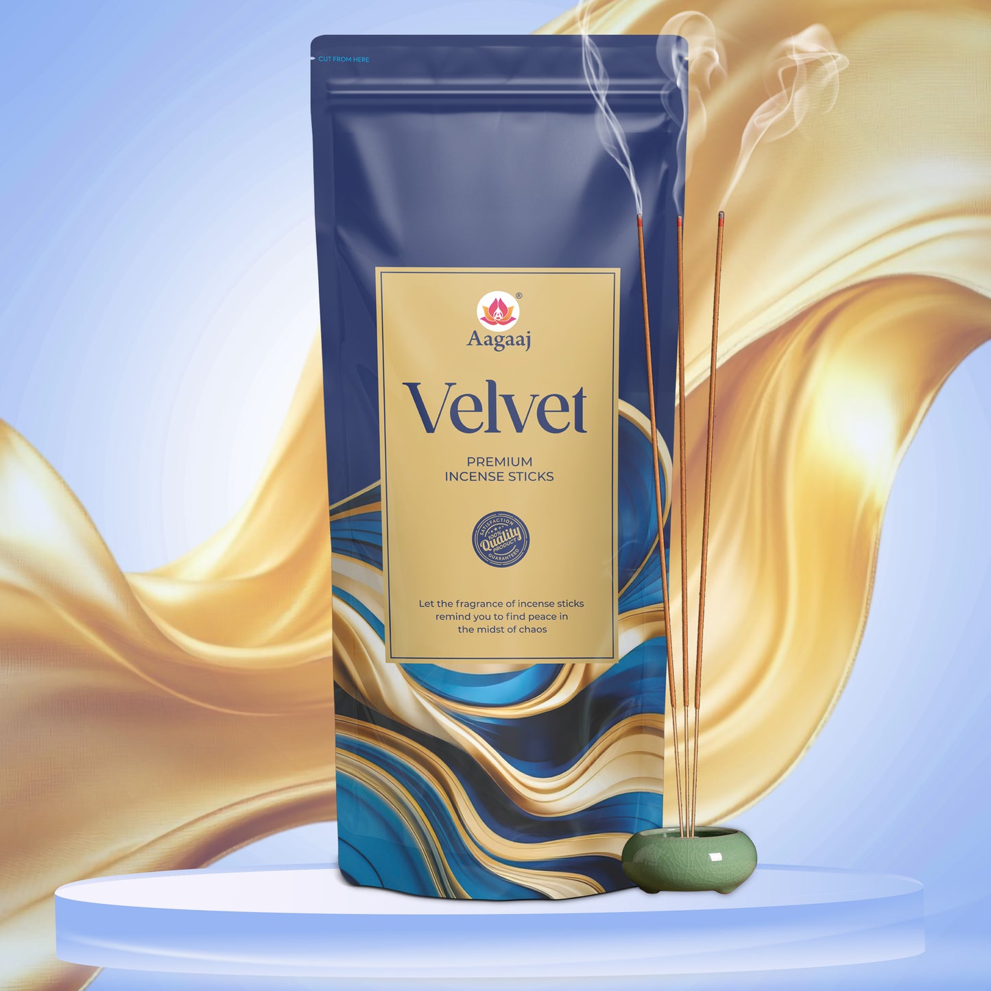 Velvet Zipper 55G